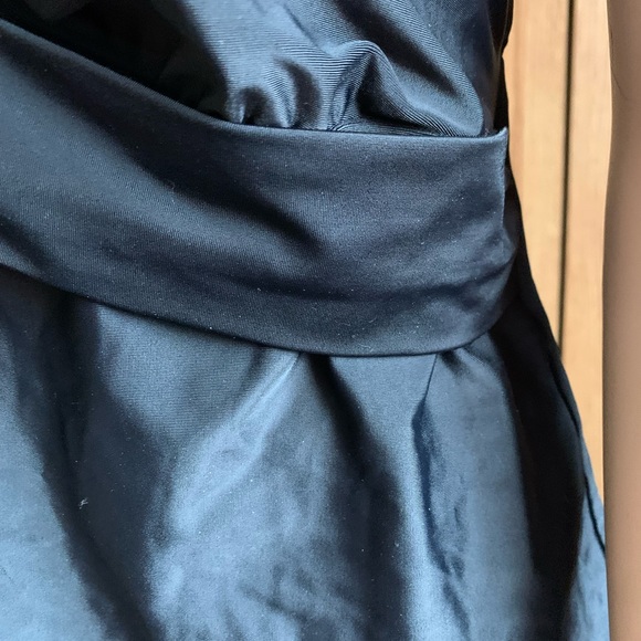 🍉 Athletic works tankini, plus size, halter top tie at neck skirted bottom brief - Picture 3 of 14